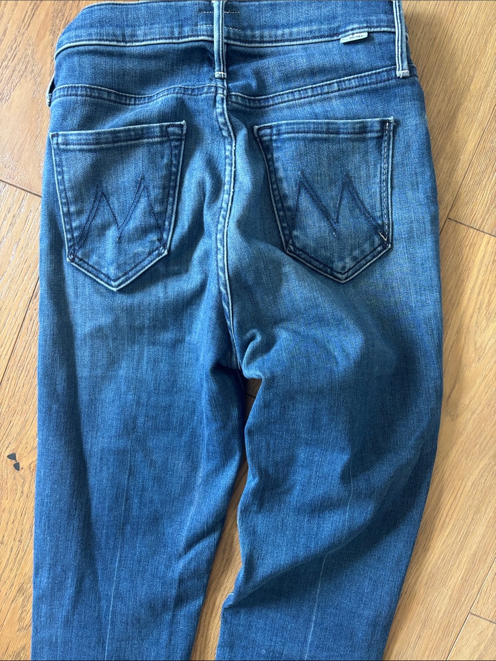 Mother High Waisted Rascal Crop 25 - Picture 4 of 5
